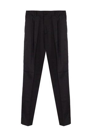 Pantalone in misto lana vergine nero BE ABLE | NEWRICCARDOMTNERO